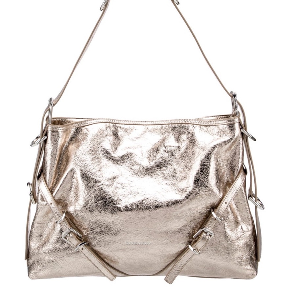 Givenchy Vouyou Metallic Shoulder Bag